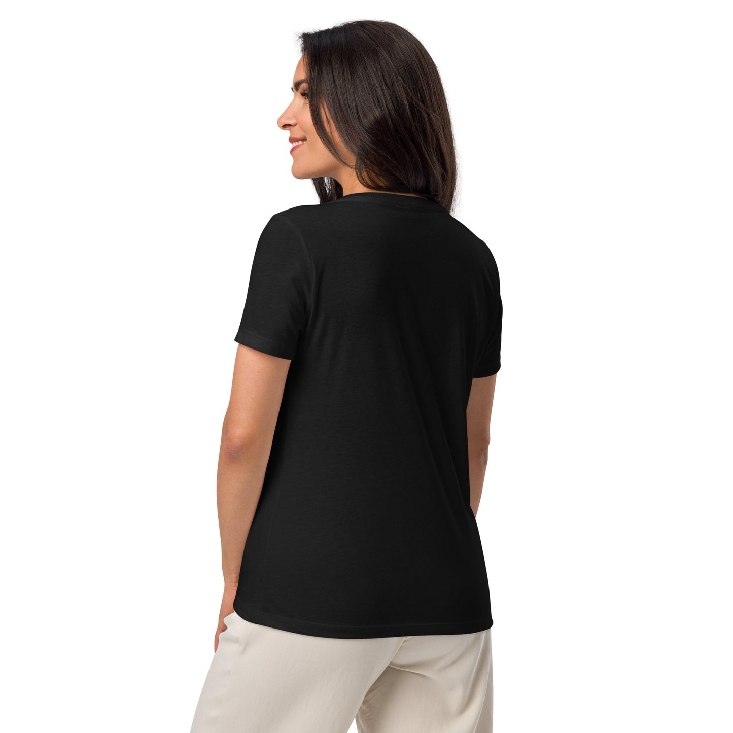 1USD women’s relaxed v-neck t-shirt