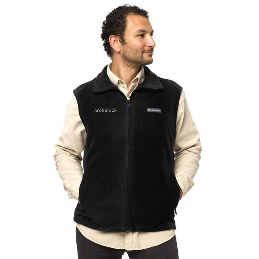 Archblock Men’s Columbia fleece vest