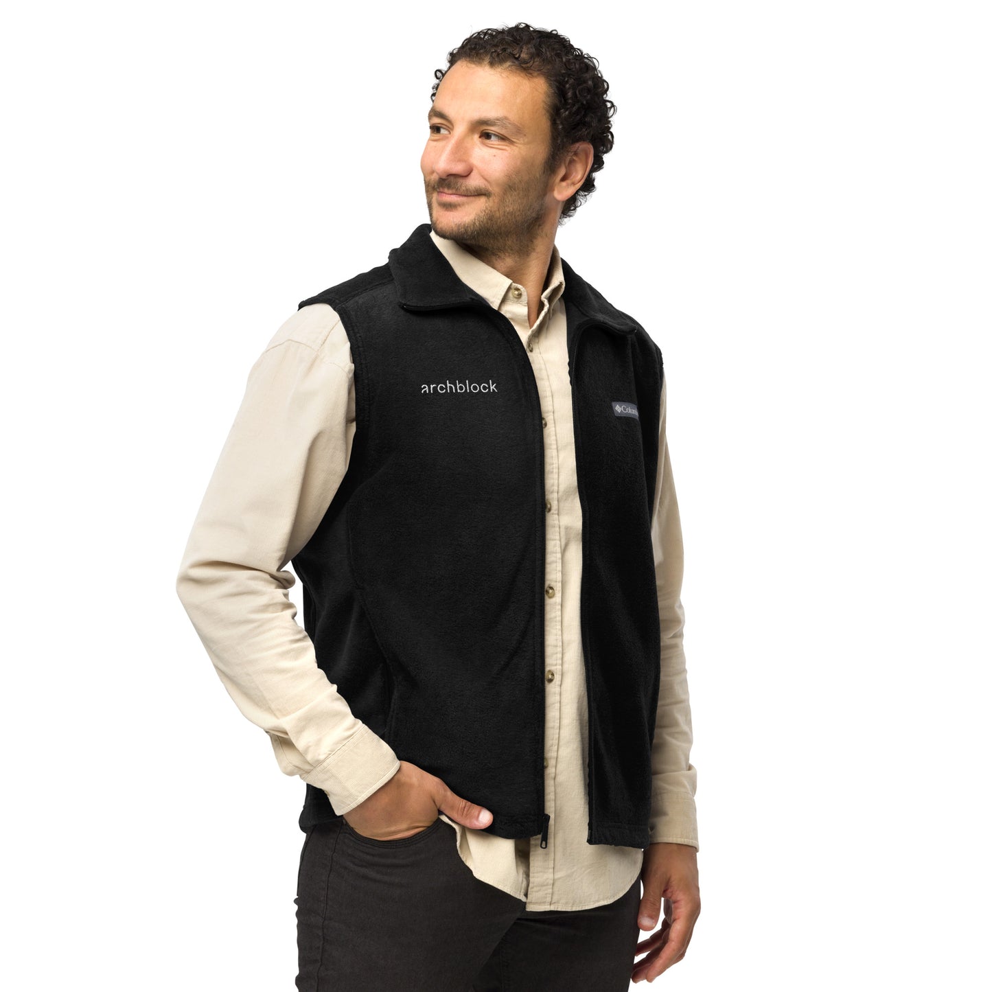 Archblock Men’s Columbia fleece vest